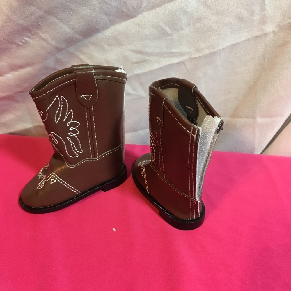 Cowgirl boots fits American Girl